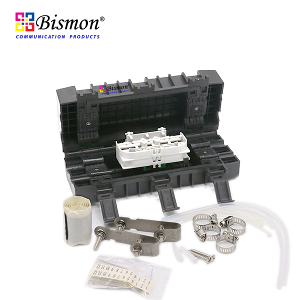 12-Core-Mini-Closure-for-FTTX-Clamp-type-with-1xadapter